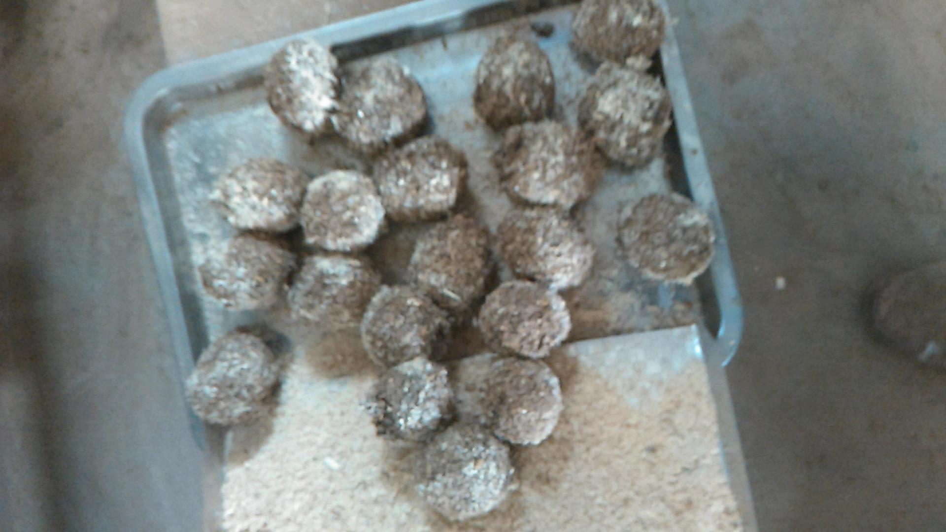 鸡蛋裹泥裹锯末裹圆效果图