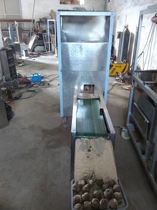 全自动全密封不锈钢皮蛋机后视图